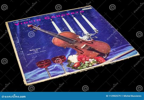 Tchaikovsky Violin Concerto Album Editorial Stock Image - Image of cover, audio: 112902579