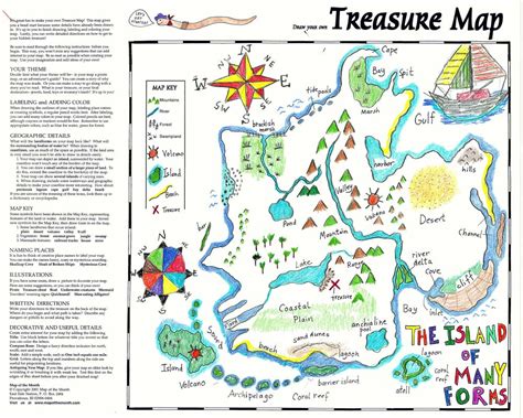 Treasure Map - Maps for the Classroom