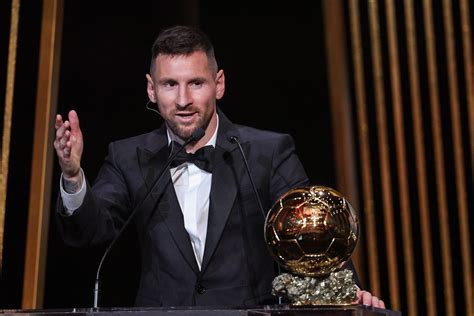 Lionel Messi crowned Ballon d’Or 2023 winner for record-extending eighth time - LifeWrap