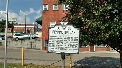 Pennington Gap - Virginia Historical Markers on Waymarking.com