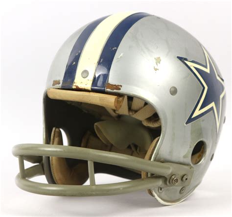 Lot Detail - 1970's Dallas Cowboys Game Worn Helmet (MEARS LOA)