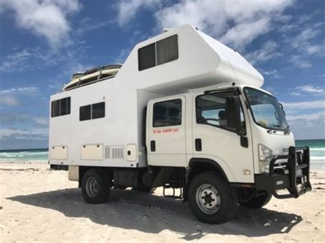 4DW Motorhome Isuzu NPS 300, Camper Van, RV, 4x4 | Motorhome, Camper ...