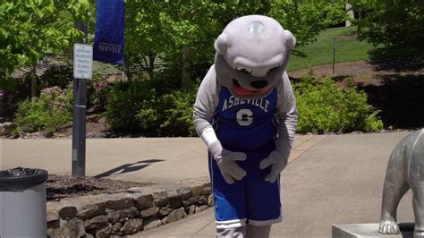 UNC Asheville Mascot Anti-Litter PSA - YouTube