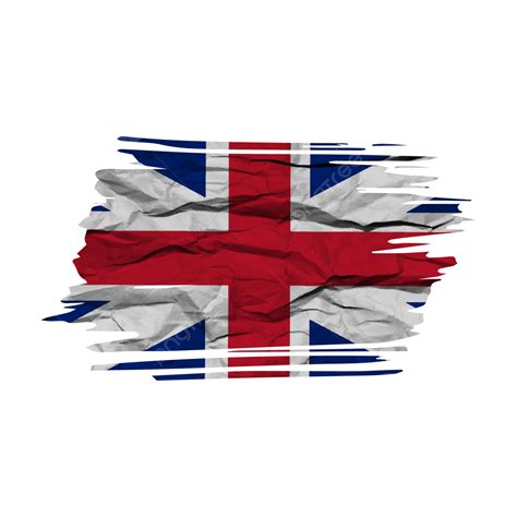 United Kingdom Flag Transparent Watercolor Brush, United Kingdom Flag, Brush Stroke, United ...