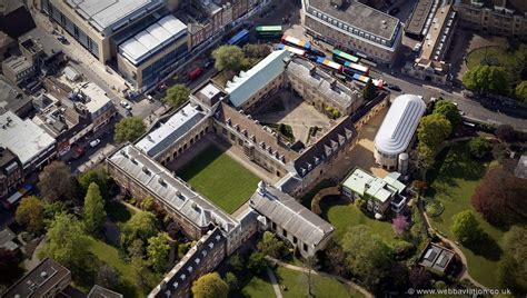 Emmanuel College, Cambridge from the air | aerial photographs of Great Britain by Jonathan C.K. Webb