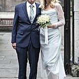 Jerry Hall's Wedding Dress at Rupert Murdoch Wedding | POPSUGAR Fashion