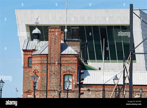 Liverpool albert docks museum of liverpool The modern designed exterior ...