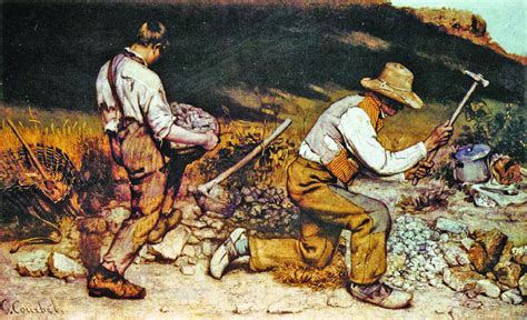 Gustave Courbet, The Stone Breakers, c. 1849. Oil on canvas, 160 x 238... | Download Scientific ...