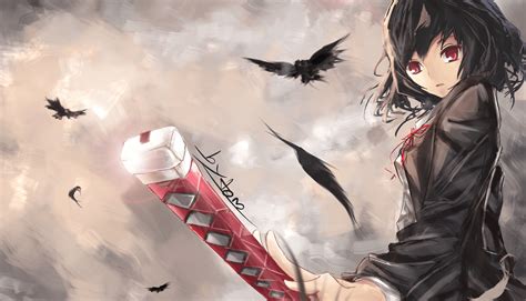 Anime Girl Katana Wallpapers - Top Free Anime Girl Katana Backgrounds - WallpaperAccess