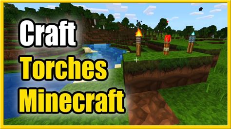 How to Make a Torch in Minecraft (Torch, Redstone Torch, Soul Torch ...