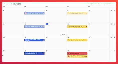 Asana content calendar: A complete guide | thisisgoodmarketing.com