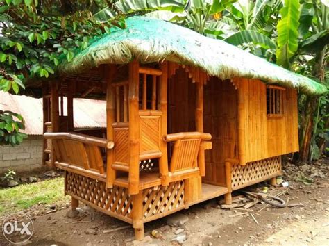 Pin by Gimini on Bahay Kubo | Bamboo house design, House styles, Bamboo ...