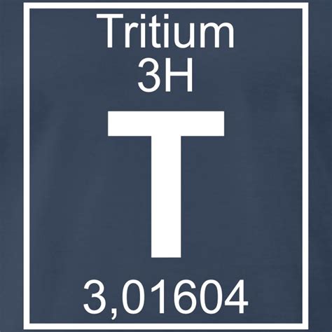 eleMentalTable.com | Tritium - Mens Premium T-Shirt