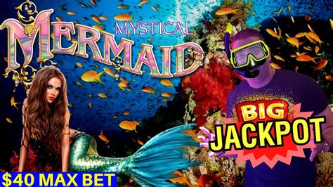 BIG HANDPAY JACKPOT On Mystical Mermaid Slot & $50 Top Dollar Slot Machine HANDPAY JACKPOT ...