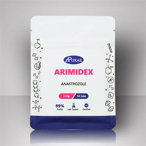 Buy Apoxar Arimidex - Anastrozole 1mg/30tabs Online for only $80.00 | Muscle-gear.net