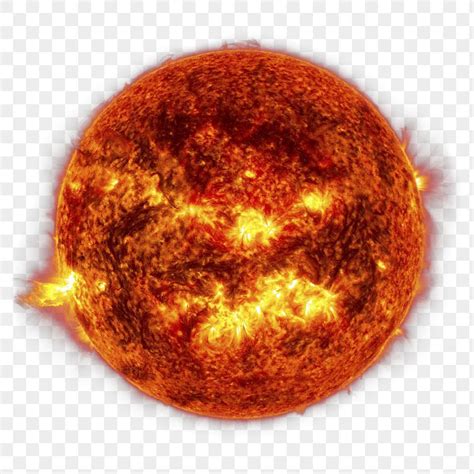 Sun png sticker, planet surface, transparent background | free image by ...