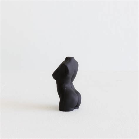 Accessories - Iris Concrete Goddess Statue Noir | exhibit art + object