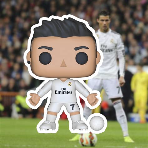 STL file FUNKO CRISTIANO RONALDO ⚽・3D print design to download・Cults