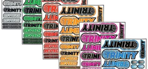 Trinity Pro-Sticker Sheet - RC Car Action