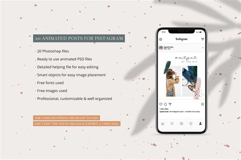 Lucia - Instagram Posts Social Media Template