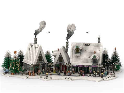 LEGO IDEAS - Recreating a Magical Harry Potter™ Holiday Scene ...