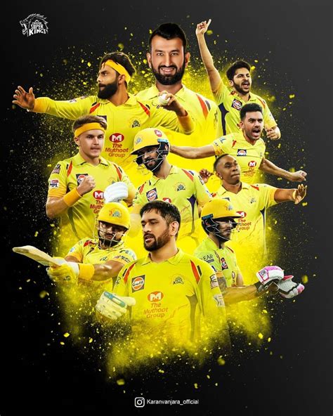 CSK Squad 2023 Wallpapers - Wallpaper Cave