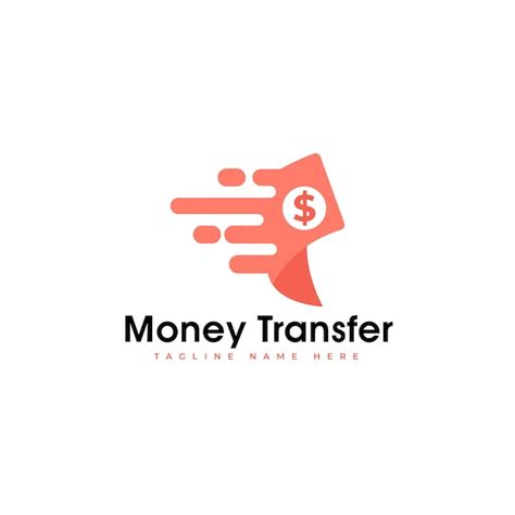 Premium Vector | Money Transfer Logo