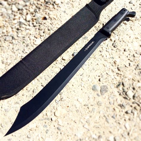 Defender 21"Fighting Sword Machete Hunting Knife Jungle Tactical Ninja – HuntingCrossbows.co.uk