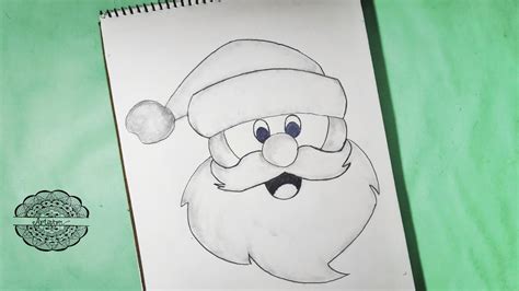 Santa Claus Easy Drawing for Beginners | How to draw Santa Claus - Pencil Sketch | Merry ...