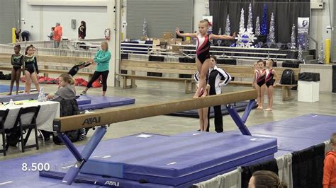 Hoosier Cup 2016 - Level 2 Gymnastics Meet - YouTube