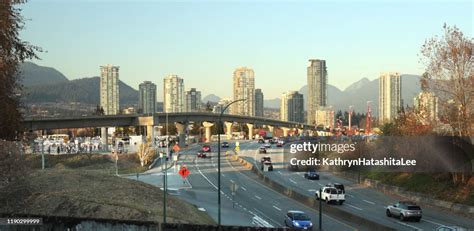 Skytrain Tracks Coquitlam British Colulmbia High-Res Stock Photo ...