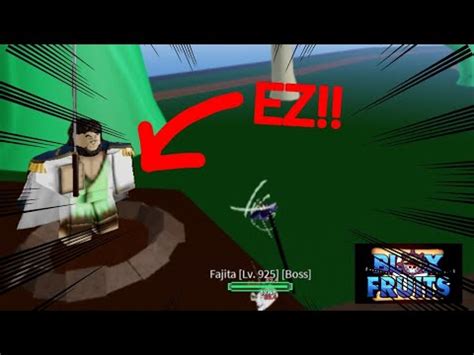 How to defeat fajita boss easily!!! [Blox Fruits Turtorial] | Blox Fruits Roblox - YouTube