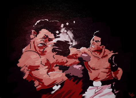 Ali VS Foreman by AlexandreLeoniART on DeviantArt