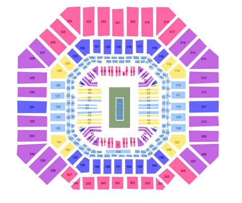 Arthur Ashe Seating Chart