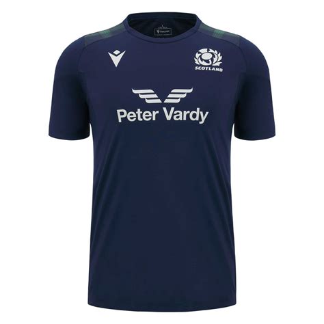 Macron Men's Scoltand Rugby Training T-Shirt 23 / 24 – Absolute Rugby