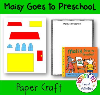 Maisy Goes to Preschool Paper Craft by Nomadic Bee | TpT