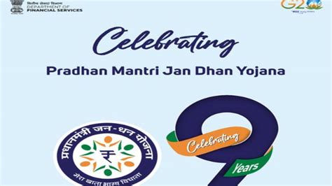 Pradhan Mantri Jan Dhan Yojana Completes 9 Successful Years In India