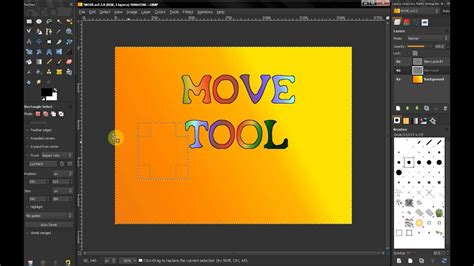 Move tool - GIMP Beginners' Guide ep41 - YouTube