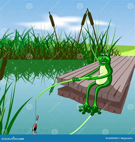 Cartoon Frog Stock Vector - Image: 66904369