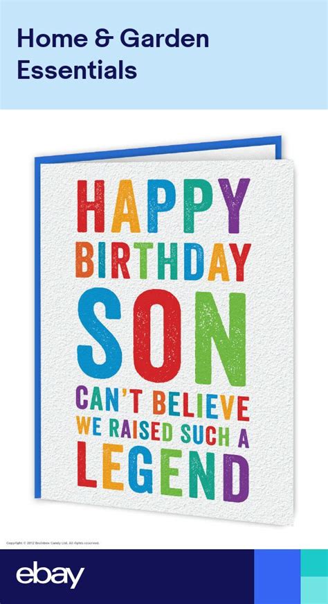 Happy 25th Birthday Son