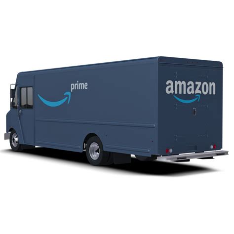 Amazon Delivery Step Van 3D Model $129 - .unknown .fbx .dae .blend - Free3D