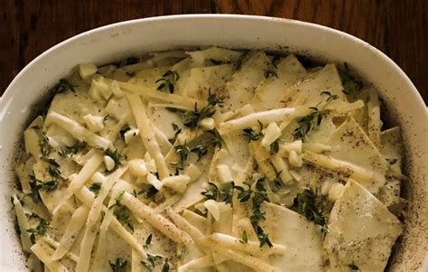 Celery Root Gratin | Edible Delmarva