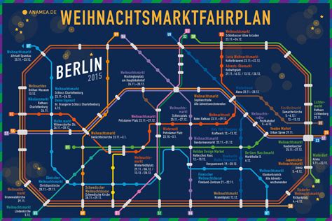 Berlin Christmas Markets Map - Berlin Love