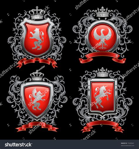 Coat Arms Vector Illustration Stock Vector (Royalty Free) 73283041 ...