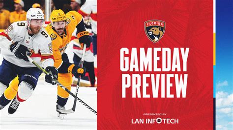 PREVIEW: Panthers look to slow down streaking Predators | Florida Panthers