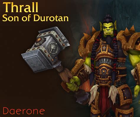 Thrall, Son of Durotan by Daerone on DeviantArt | Deviantart, Artist ...