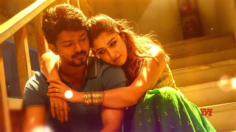 Vijay And Nayanthara's Bigil Movie Unakaga Lyrical Video Song Stills - Social News XYZ