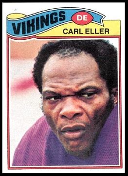 1977 Topps Football Card #385: Carl Eller