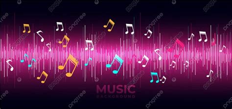 Background Music Notes With Light Effects | Background powerpoint, Music notes, Background