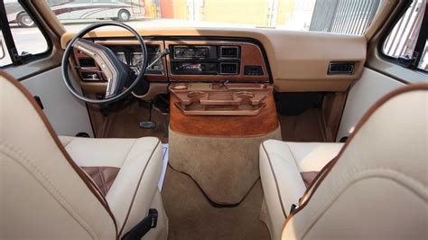 The Interior Of This Old Ford Conversion Van Will Blow You Away